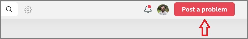 Posting an open problem in mathematics on SciLag